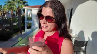 A Morning at the Hotel with my Horny Mature StepMom